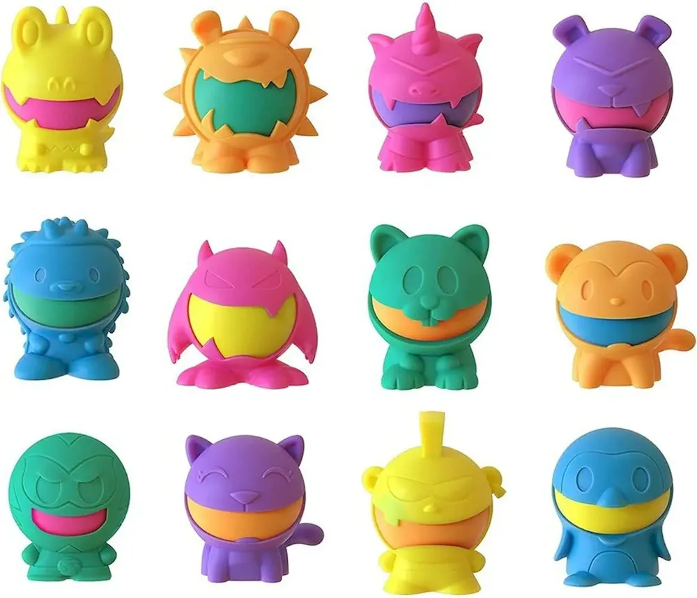 Premium GrandeNero Squeezy. Stretchy-Dohjees Pop -Swap Teenie Nee Doh on The Inside (One Per Order)-Blind Box - Image 3