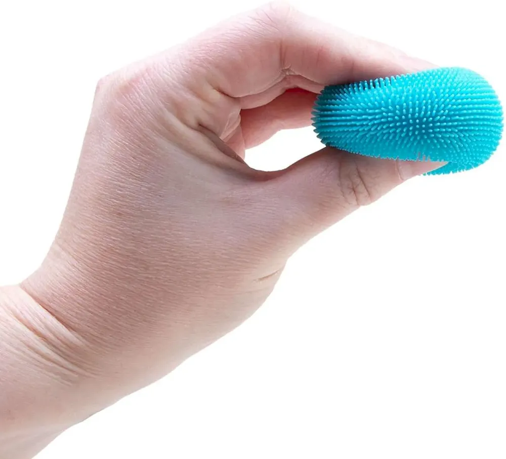 Premium Schylling Teenie NeeDoh 3-Pack Mini Sensory Fuzz Balls with Velvet Texture and Soft Squish. Ages 3 and Up - Image 5