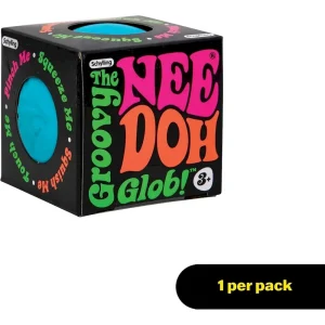 Alternative view of Premium NeeDoh Original Sensory Ball – Blue
