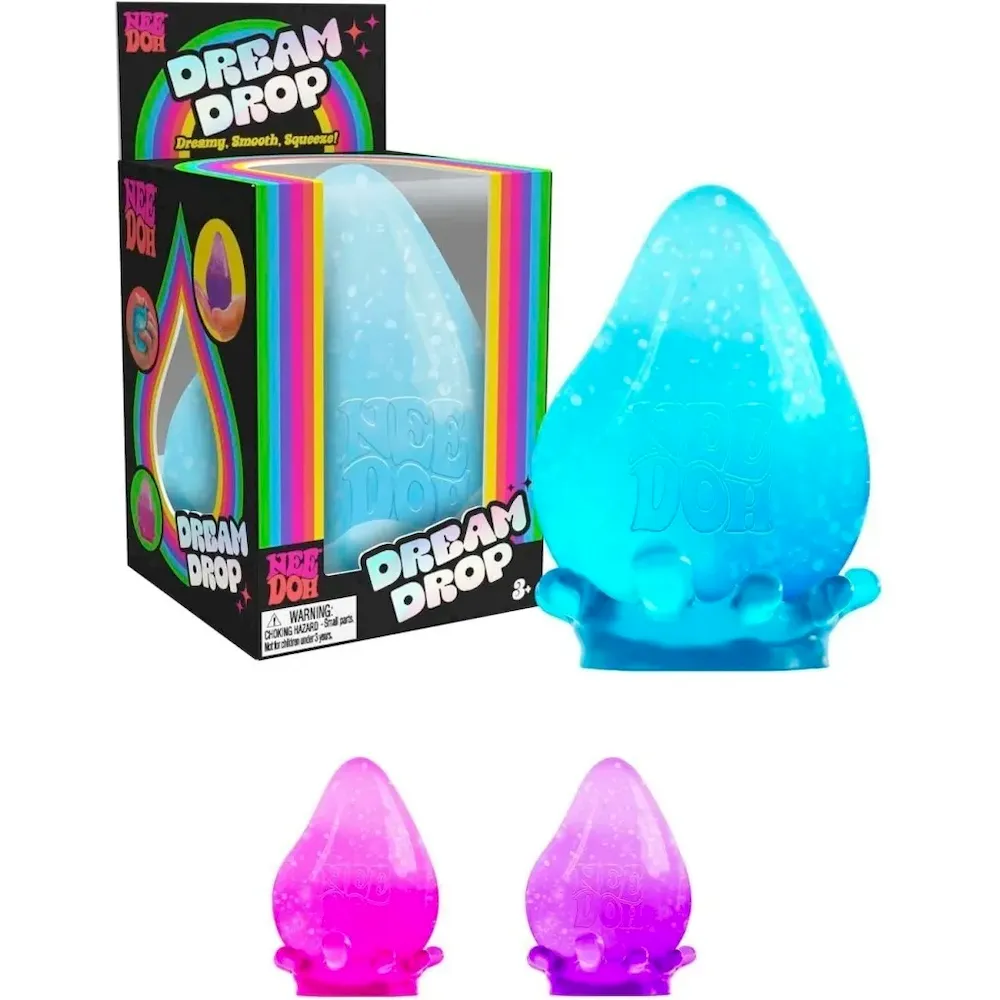 Premium NeeDoh Dream Drop – Smooth Squeeze – 3 Pack