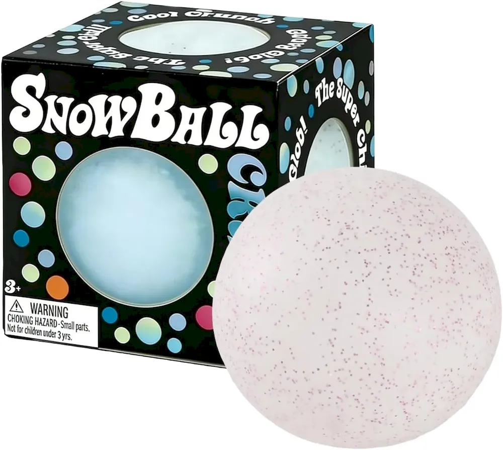 Premium Snowball Stress Relief. Squeeze Fidget Ball for Adults.Slow Rise Portable Desk Ball.Relaxation & Daily Calm Gifts : Toys & Games