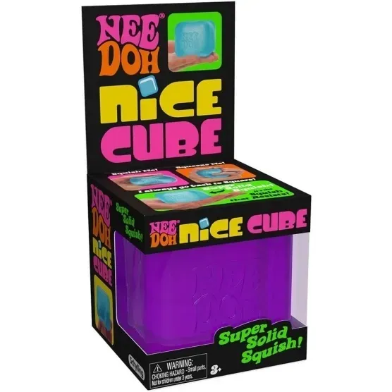 Premium NeeDoh Nice Cube – Solid Squish – 3 Pack (Assorted) - Image 6