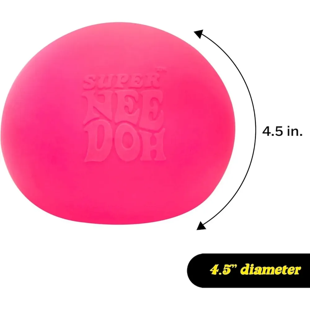 Premium Super NeeDoh – Jumbo Stress Ball – 4.5” – Assorted - Image 3