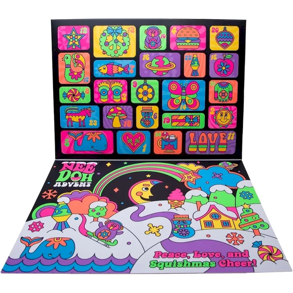 Premium NeeDoh Advent Calendar – 24 Sensory Toys - Image 2