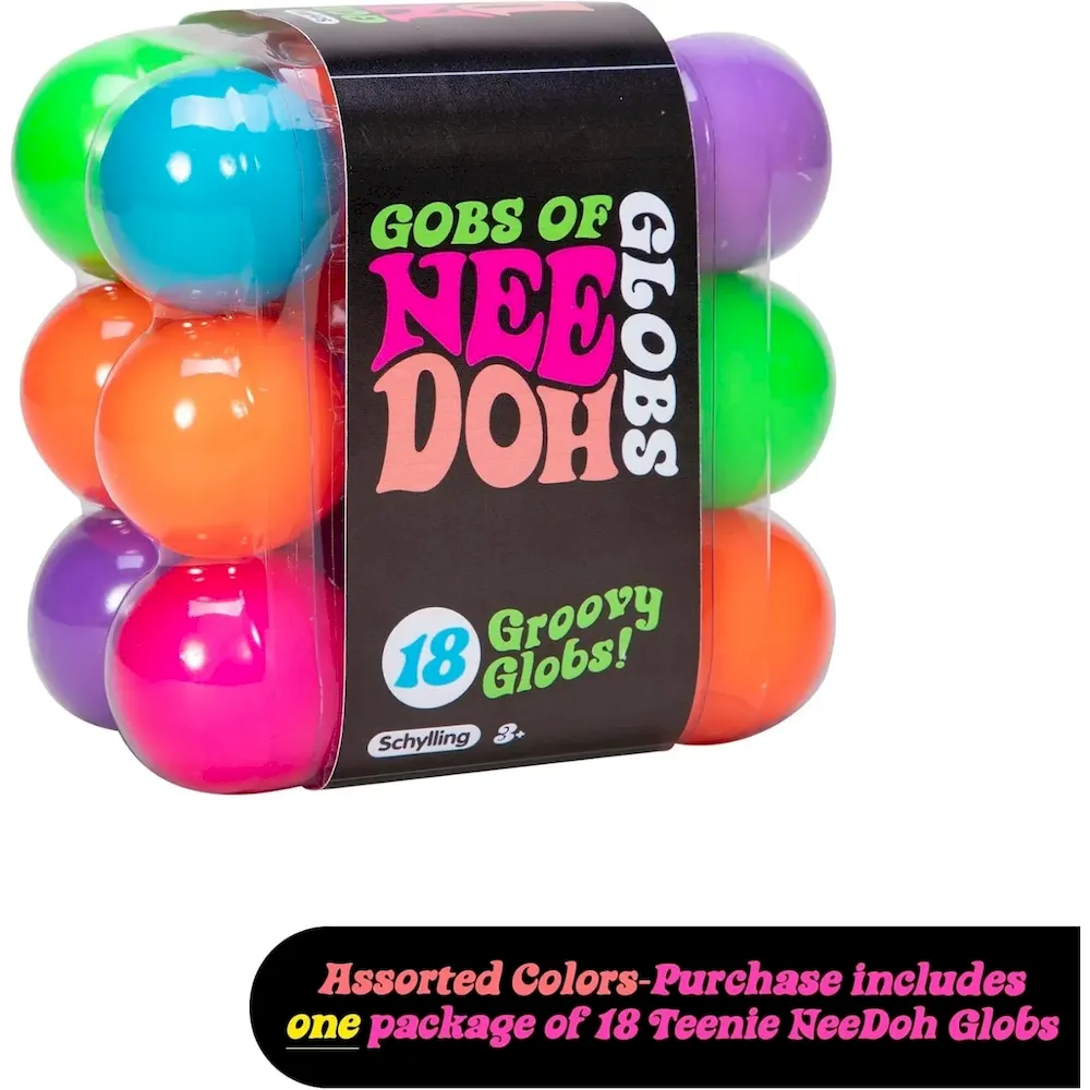 Premium NeeDoh Teenie Globs ā Mini Sensory Balls ā 18 Pack - Image 2