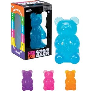 Premium NeeDoh Gummy Bear – Jelly Sensory Toy – 3.5”