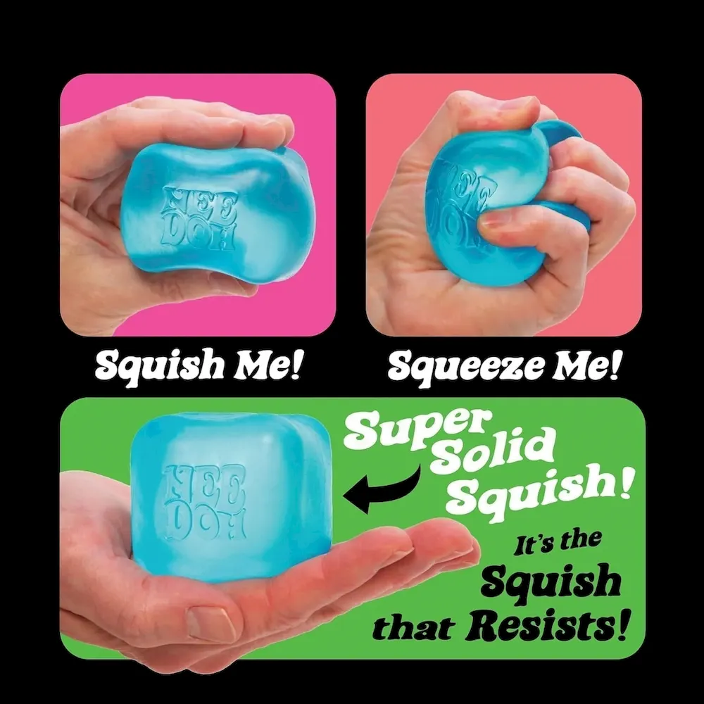 Premium NeeDoh Nice Cube – Solid Squish – 2.25” Cube - Image 5