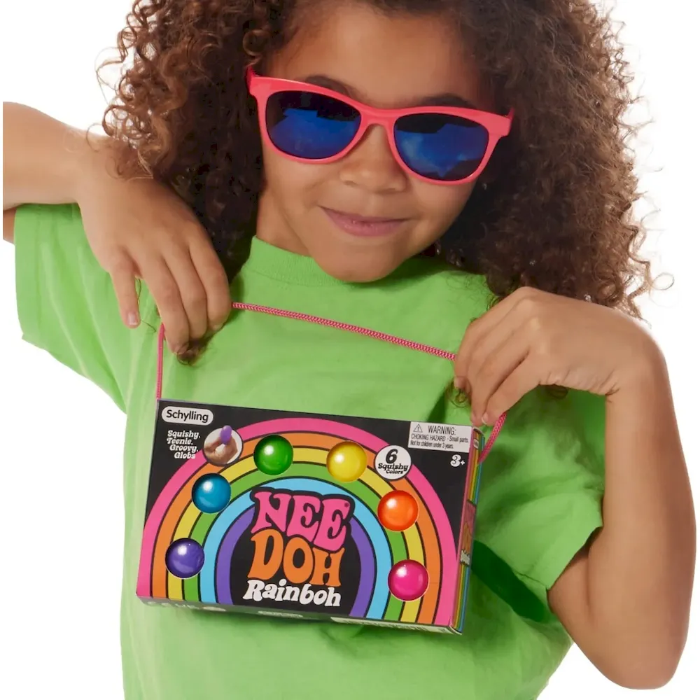 Premium NeeDoh Rainboh Teenie – Mini Globs – 6 Pack - Image 5
