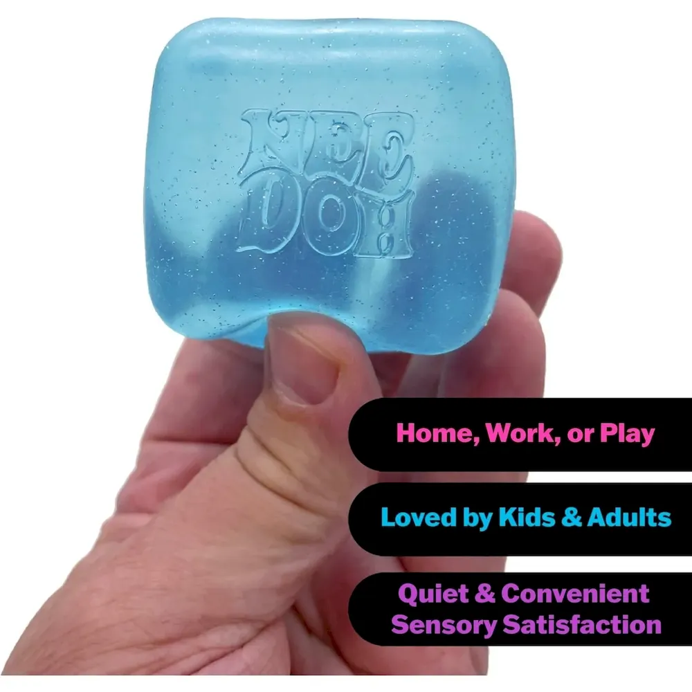 Premium NeeDoh Nice Cube – Solid Squish – 2.25” Cube - Image 3
