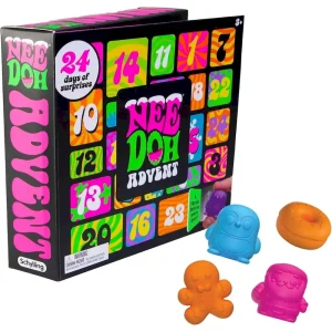 Premium NeeDoh Squishmas Advent Calendar – 24 Mini Toys