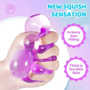 Alternative view of Premium APLIST Squishy Fidget Toys Stress Cube. 4 Pack Solid Ice Cube High Density Malt Sugar Filled. Sensory Anxiety Relief Item for Kids Adults. Quiet Fidgets for Classroom. Calming Toys for ADHD : Toys & Games