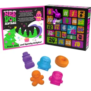 Alternative view of Premium NeeDoh Squishmas Advent Calendar – 24 Mini Toys