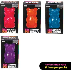 Alternative view of Premium NeeDoh Gummy Bear – Jelly Sensory Toy – 3.5”