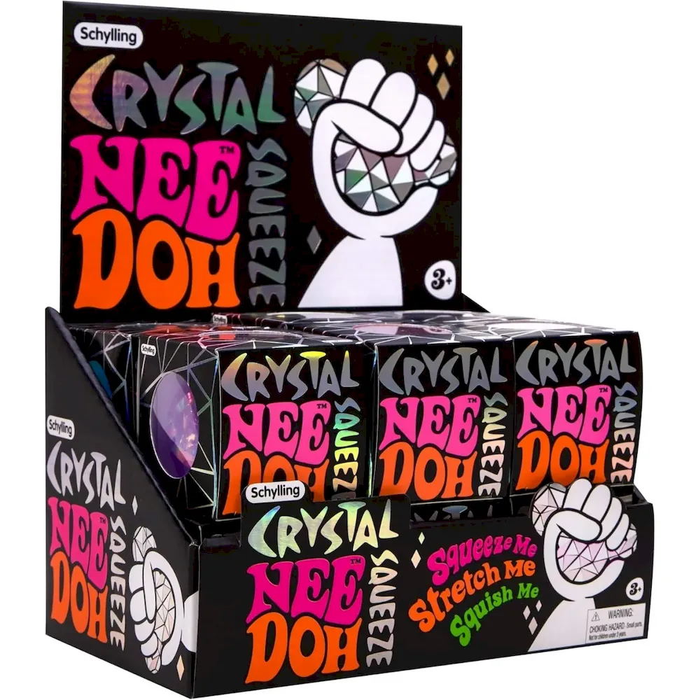 Premium NeeDoh Crystal – Liquid-Filled Sensory Ball – Assorted - Image 6