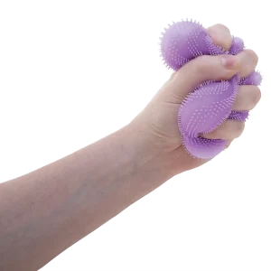Premium Schylling NeeDoh Fuzz Ball Flower Power – Sensory Toy with a Velvet Texture and Soft Cloud Squish