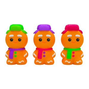 Alternative view of Premium Schylling NeeDoh Ginger Glowman – Crunch-filled Sensory Toy