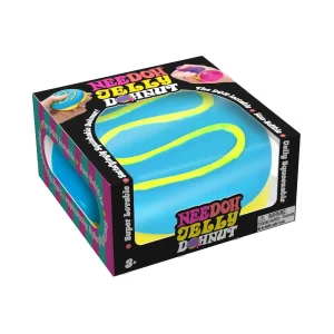 Premium NeeDoh Jelly Dohnut – best mellow and chill sensory squishy fidget