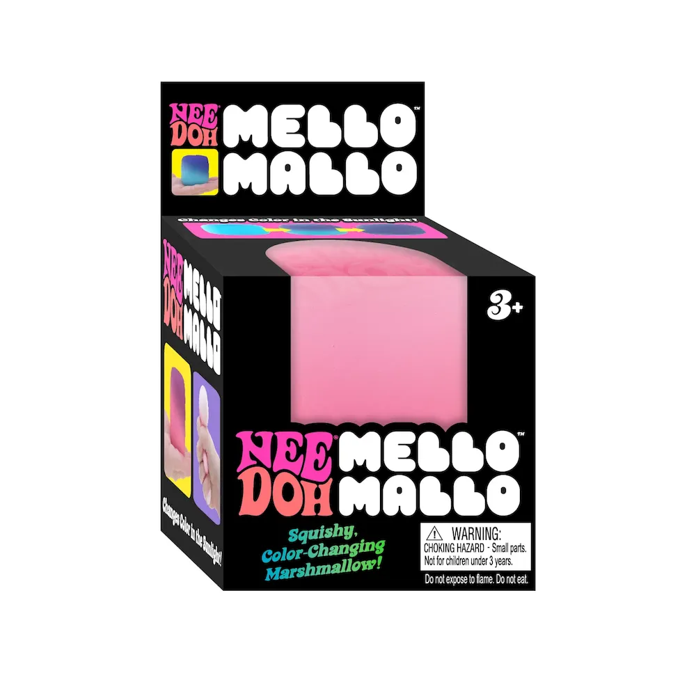 Premium Schylling NeeDoh Mello Mallo – Sensory Toy That Changes Color in the Sun - Image 4