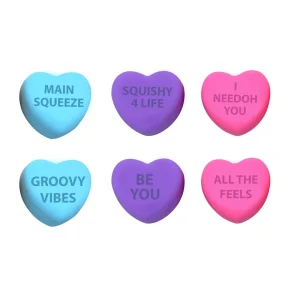 Premium Schylling NeeDoh Color Change Squeeze Heart – Sensory Toy with a Satisfying Dough Filling
