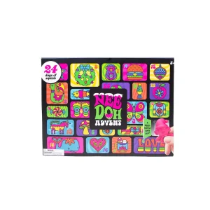 Premium Schylling NeeDoh Advent Calendar – Sensory Toy with a Satisfying Fillings. Shapes. and Textures